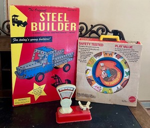 lot 225 image: Vintage Toys Including and See and Say in the Original Box