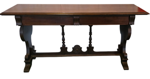 lot 275 image: Jacobean Style Library Table