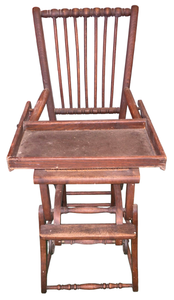 lot 277 image: Vintage Convertible High ChairStroller