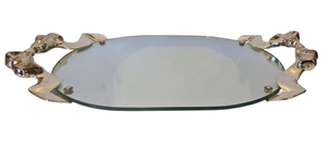 lot 280 image: New in Box Godinger Mirrored Vanity Tray