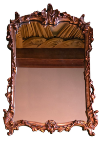 lot 285 image: Large Ornate Vintage Wall Mirror