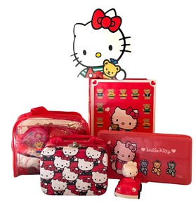 lot 395 image: Hello Kitty Fun Items including Kitty Car, Tin and More