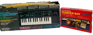 lot 389 image: Vintage Yamaha VSS-30 PortaSound and Vintage Keyboard Starter Kit