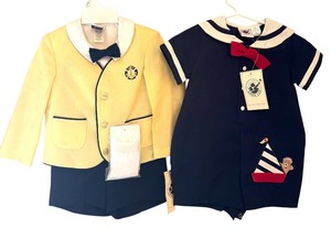 lot 421 image: Vintage New Easter Jacket and Shorts and Blue Sailor Suit by Good Lad