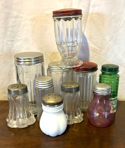 lot 447 image: Vintage Bottles and Shakers
