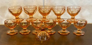 lot 454 image: Adorable Miniature Glass Stemware