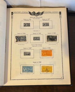 lot 455 image: The All American Stamp Album