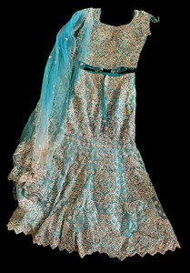 lot 479 image: Beautiful Bedazzled Shirt, Top and Wrap Ensemble