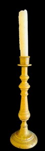lot 522 image: Vintage Large Brass Candlestick