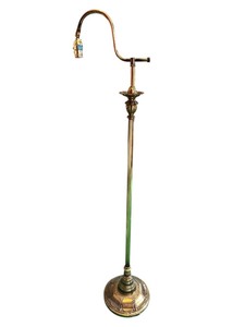 lot 502A image: Vintage Rembrandt Art Nouveau Style Floor Lamp