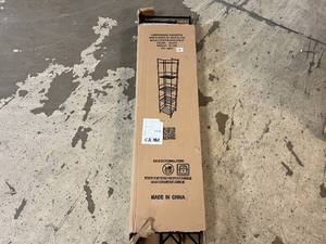 lot 32 image: Convenience Concepts 5-Tier Folding Shelf