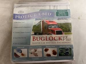 lot 34 image: Protect-A-Bed BugLock Plus Sleeper Cab Encasement