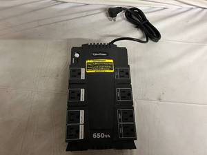 lot 53 image: CyberPower 650VA Power Strip