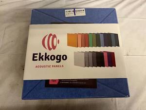 lot 65 image: 18 Pack of Ekkogo Aucoustic Panels