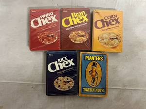 lot 92 image: 5 Custom Playing Card Decks (Chex and Planters)
