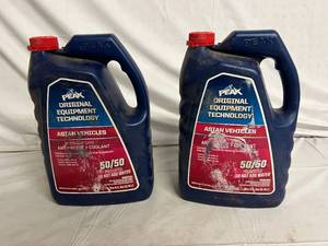 lot 94 image: 2 Peak Asian Vehicles Antifreeze and Coolant