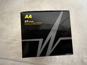 lot 149 image: 2 x 24ct Pack of Werker AA Batteries