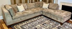 lot 12 image: Arhaus Garner Sectional Sofa