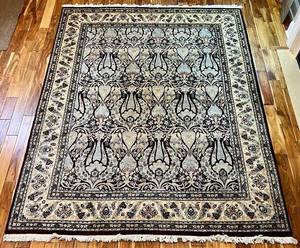 lot 15 image: Area Rug with Underpad included 8 x 10