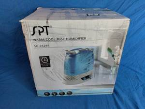 lot 233 image: SPT Dual Mist Humidifier with ION Exchange Filter