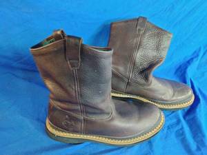 lot 235 image: Georgia Boot Georgia Giant Mens Wellington Work Boot - Size 12W Brown