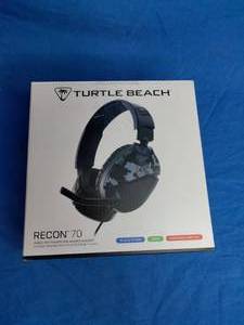 lot 245 image: Turtle Beach Recon 70 Multi-Platform Wired Gaming Headset - Blue Camo