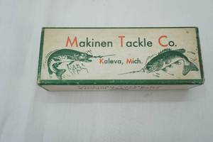 lot 68 image: Vintage Maki lure Makinen Tackle Co. 1940s