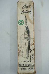 lot 88 image: Vintage Capt. Action Solid Stainless Steel Spoon