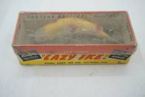 lot 96 image: Vintage Lazy Ike Fishing Lure