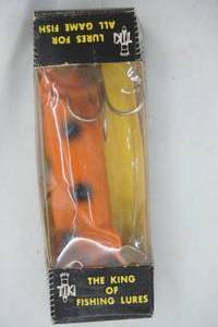 lot 101 image: Vintage Tikfish Lure by Tiki Lures, Inc.
