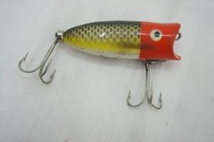 lot 122 image: Vintage Heddon Baby Lucky 13 Fishing Lure
