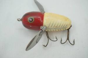 lot 127 image: Vintage Heddon Crazy Crawler Fishing Lure
