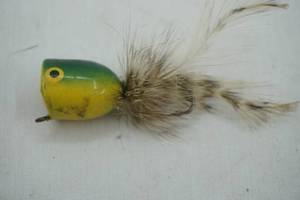 lot 150 image: Vintage topwater popper Fishing Lure
