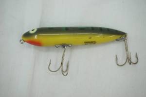 lot 201 image: Vintage Heddon Zara Spook Fishing Lure