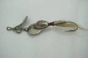 lot 241 image: Vintage Al Foss Shimmy No. 6 Fishing Lure. 1918