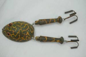 lot 261 image: Vintage Frog Fishing Lure