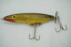 lot 270 image: Vintage Weber Shadrac lure