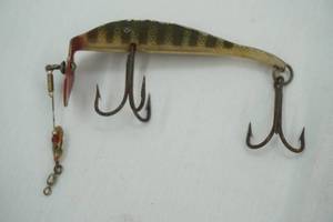 lot 281 image: Vintage The Musky Champ Fishing Lure, metal