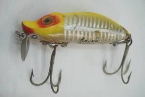 lot 296 image: Vintage Heddon River Runt Spook Floater Fishing Lure