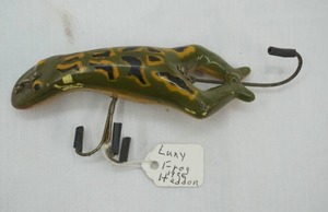 Vintage Heddon Luny Frog fishing lure