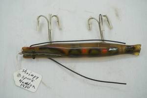 lot 22 image: Heddon Shrimpy Spook 1930
