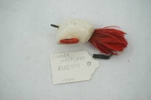 lot 37 image: Vintage Jamison Coaxer Weedless 1904 Fishing Lure