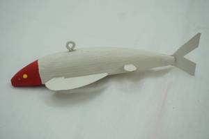 lot 499 image: Vintage Ice spearing decoy