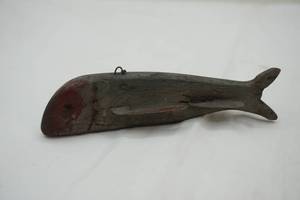 lot 501 image: Vintage Ice spearing decoy