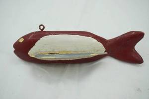 lot 507 image: Vintage Ice spearing decoy