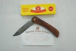 lot 533 image: Kissing Crane Folding Knife NEW 3 blade