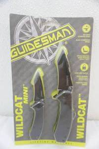 lot 537 image: Guidesman Wildcat Mini Folding Knives NEW in packaging