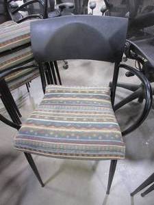 lot 265 image: KEILHAUER STACKING CHAIRS WITH ARMS