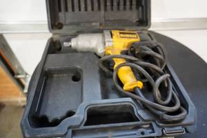 lot 26 image: DeWalt Model 292 Power Impact WrenchDriver With Case