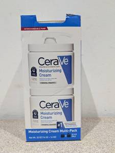 lot 12 image: NEW CERAVE MOISTURIZING CREAM MULTI-PACK